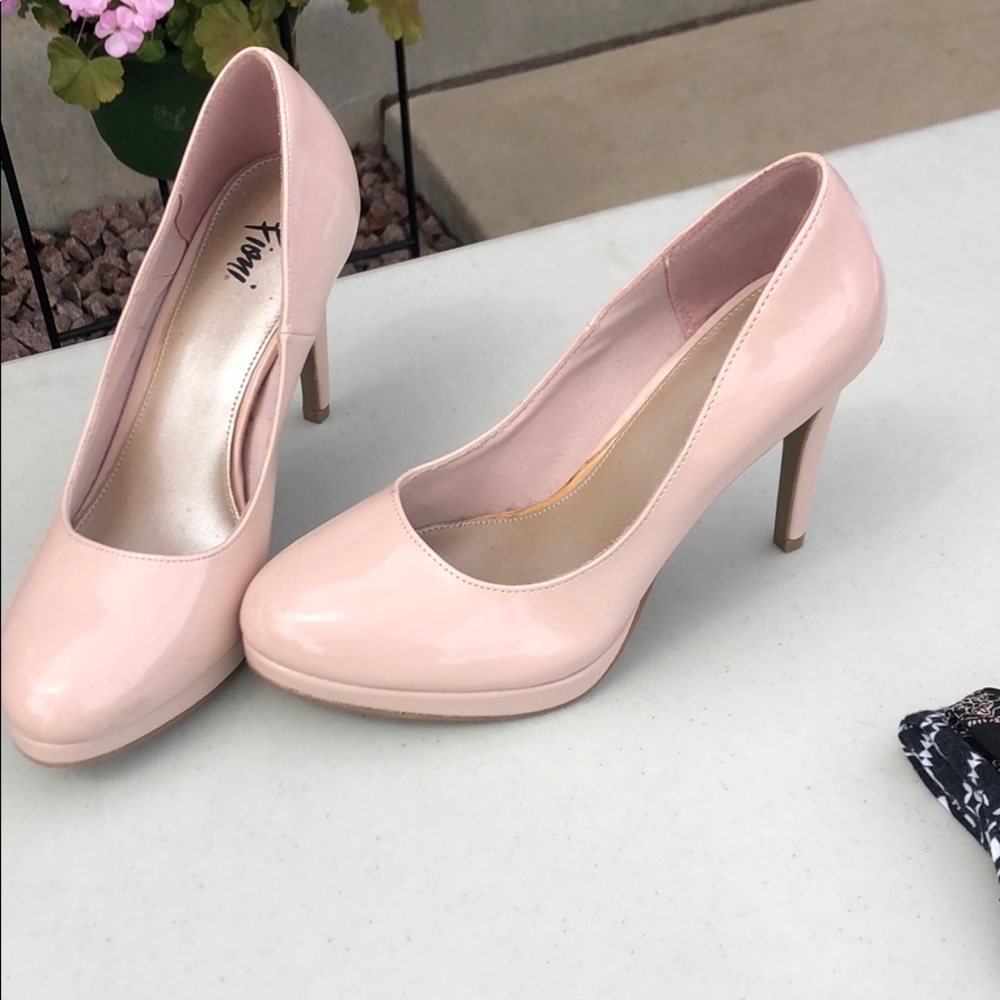 Nude (pink tone) heels